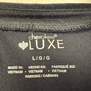 Cherokee Luxe Black, Teal and purple lab jackets